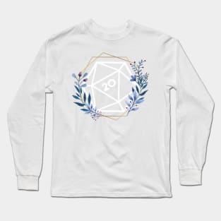 Floral Gold D20 Long Sleeve T-Shirt